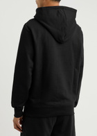 Alexander Mcqueen Logo Hooded Cotton Sweatshirt Black