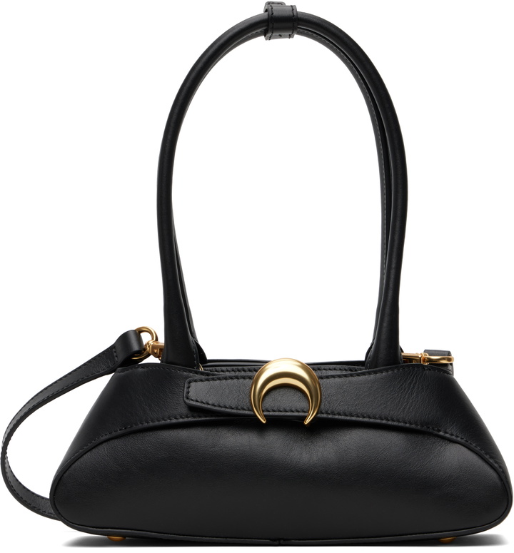 Photo: Marine Serre Black Leather Aurora Mini Bag