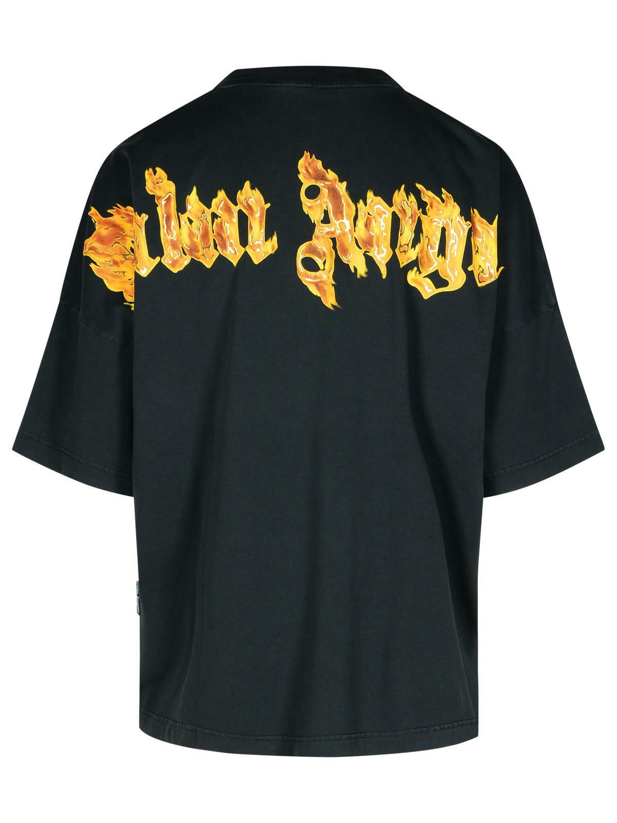 Palm Angels Burning Palm Over T-shirt Palm Angels