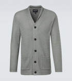 Giorgio Armani Linen-blend cardigan