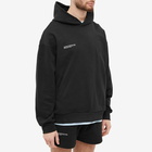 Pangaia 5 Logo Hoody in Black