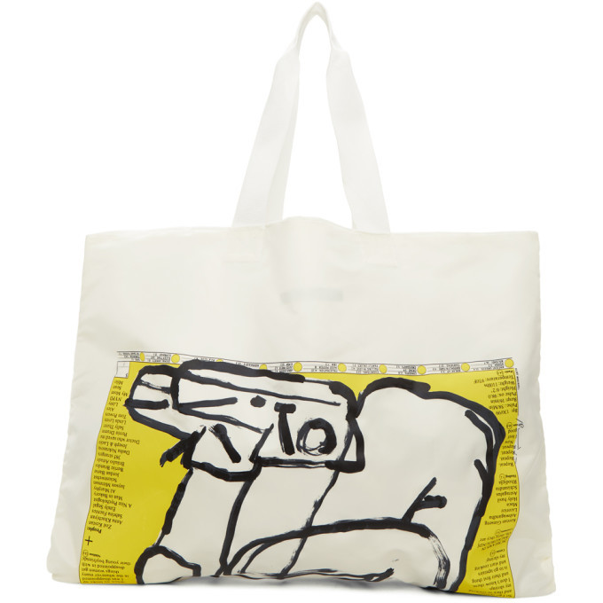 Junya Watanabe White Civilization Edition Issue 1 Vol. 1 Tote