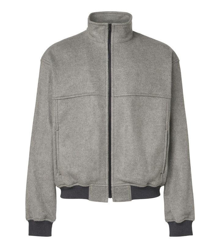Photo: Auralee Silk fleece jacket