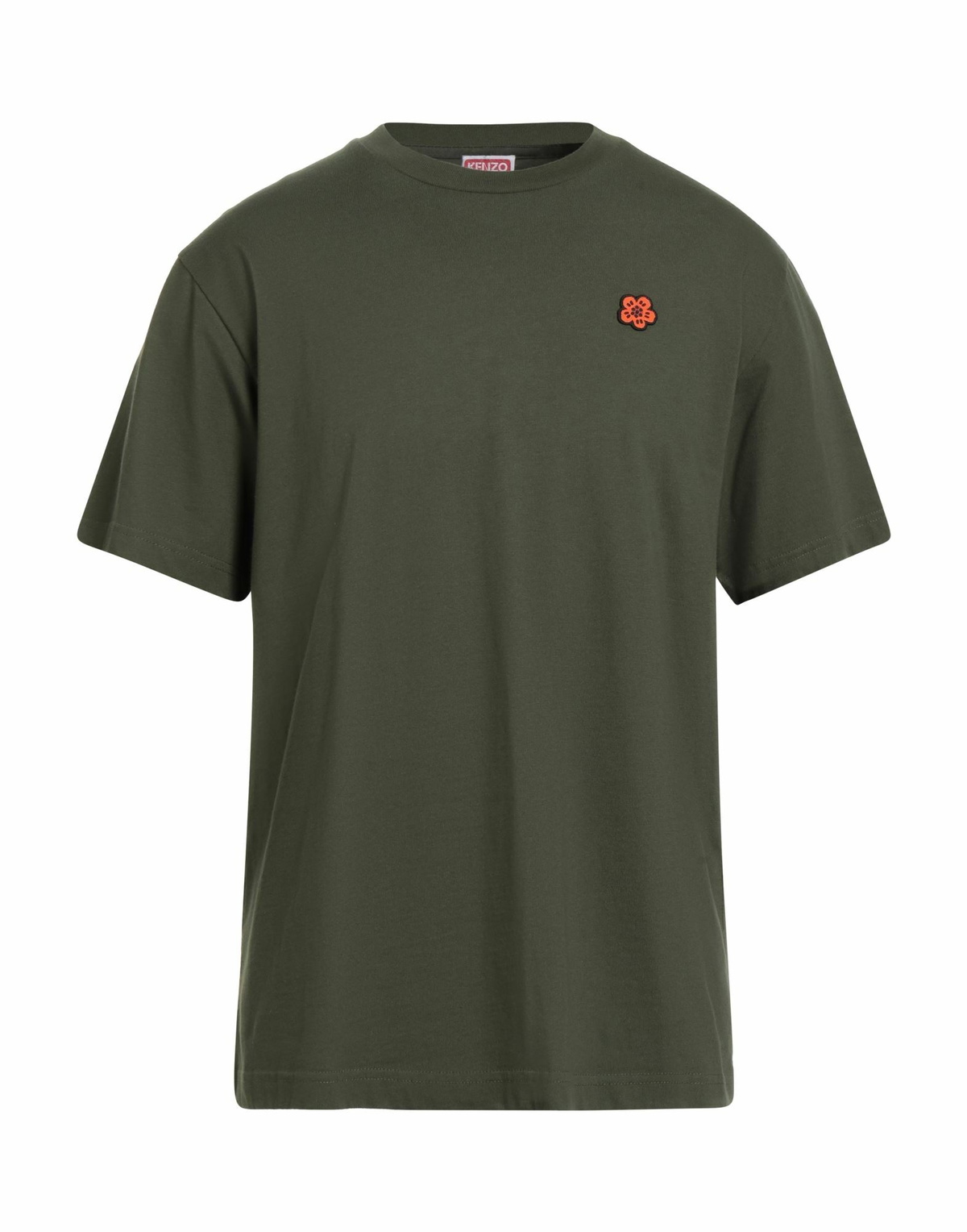Kenzo Mens T-shirt Military in Green