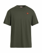 Kenzo Mens T-shirt Military in Green