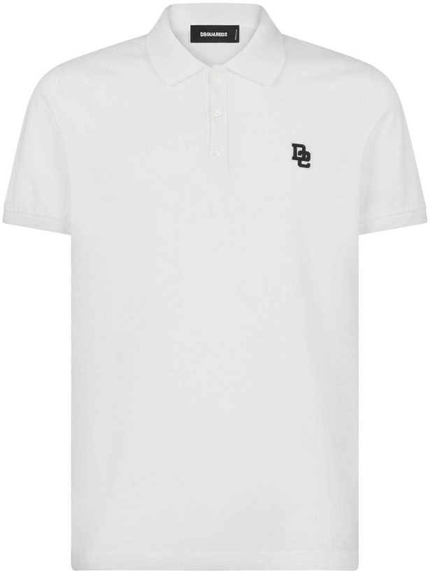 Photo: DSQUARED2 - Logo Cotton Polo Shirt
