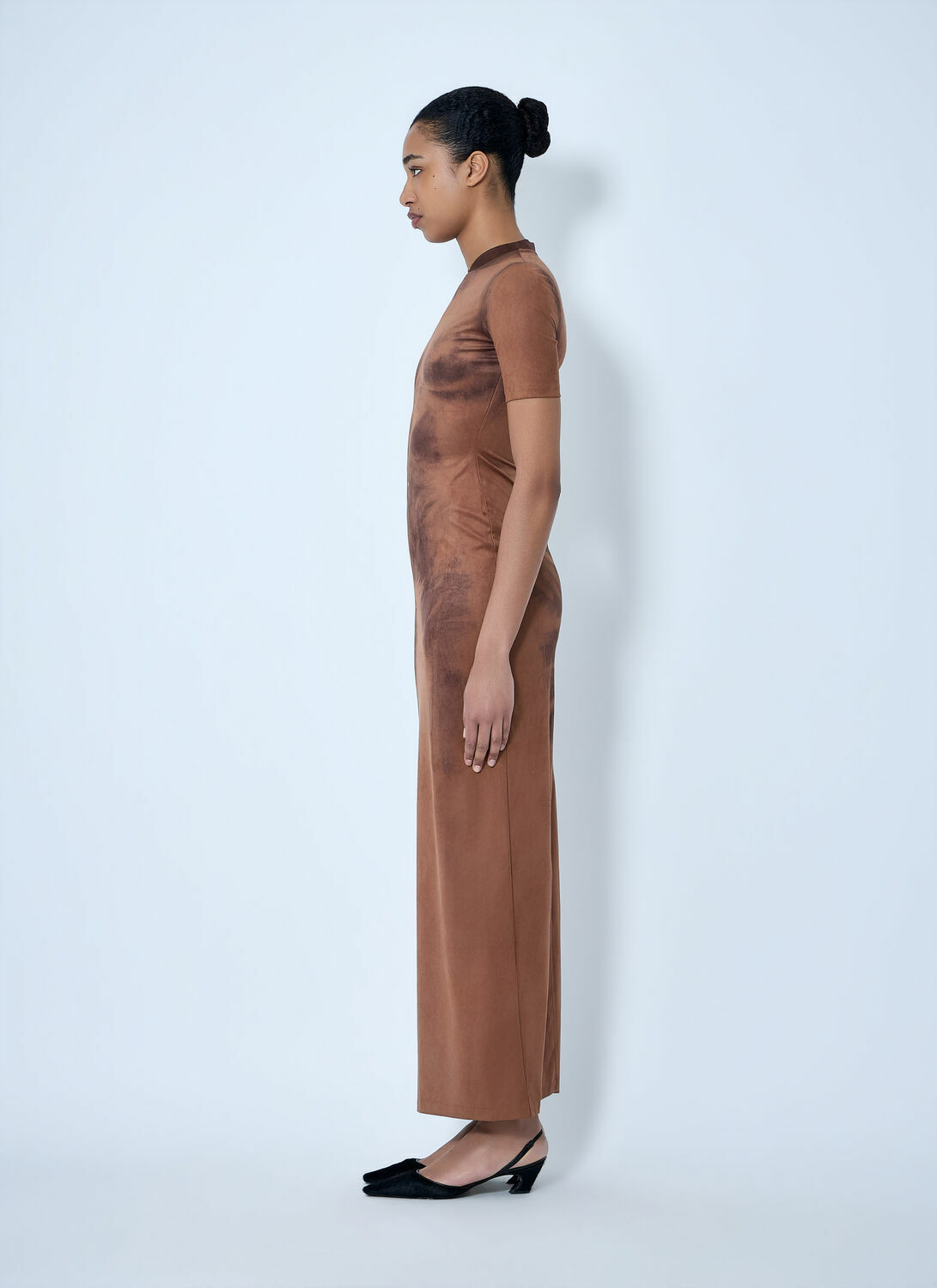 Acne Studios Short Sleeve Maxi Dress