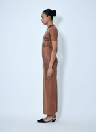 Acne Studios Short Sleeve Maxi Dress
