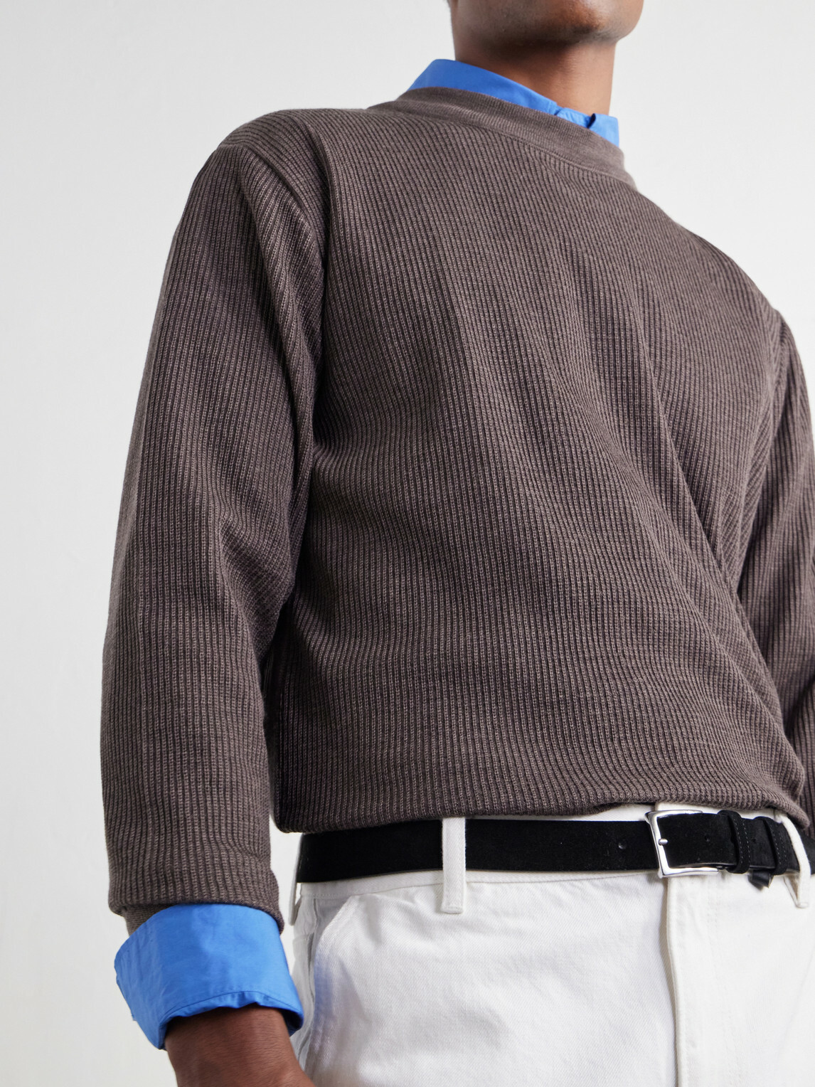 S.N.S. Herning - Stamina Virgin Wool Sweater - Brown