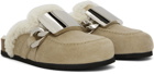 JW Anderson Beige Buckle Loafers