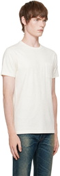 RRL Two-Pack White Jersey Pocket T-Shirts