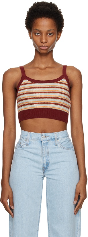 Photo: Levi's Red Striped Tank Top