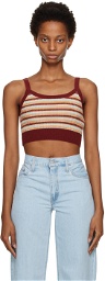 Levi's Red Striped Tank Top