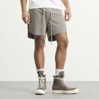 Rick Owens Men's Melange Boxer Shorts in Grey Melange