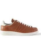 Visvim - Corda-Folk Leather Sneakers - Brown