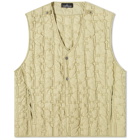 Stone Island Shadow Project Men's Liner Gilet in Natural Beige