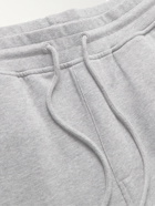 C.P. Company - Straight-Leg Logo-Embellished Cotton-Jersey Drawstring Shorts - Gray