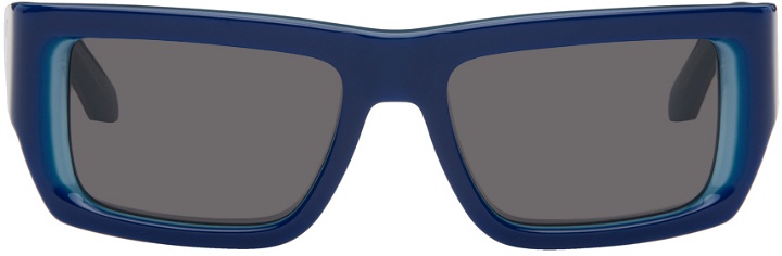 Photo: Off-White Blue Prescott Sunglasses