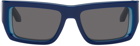 Off-White Blue Prescott Sunglasses
