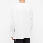 1017 ALYX 9SM Men's Long Sleeve Visual T-Shirt in White
