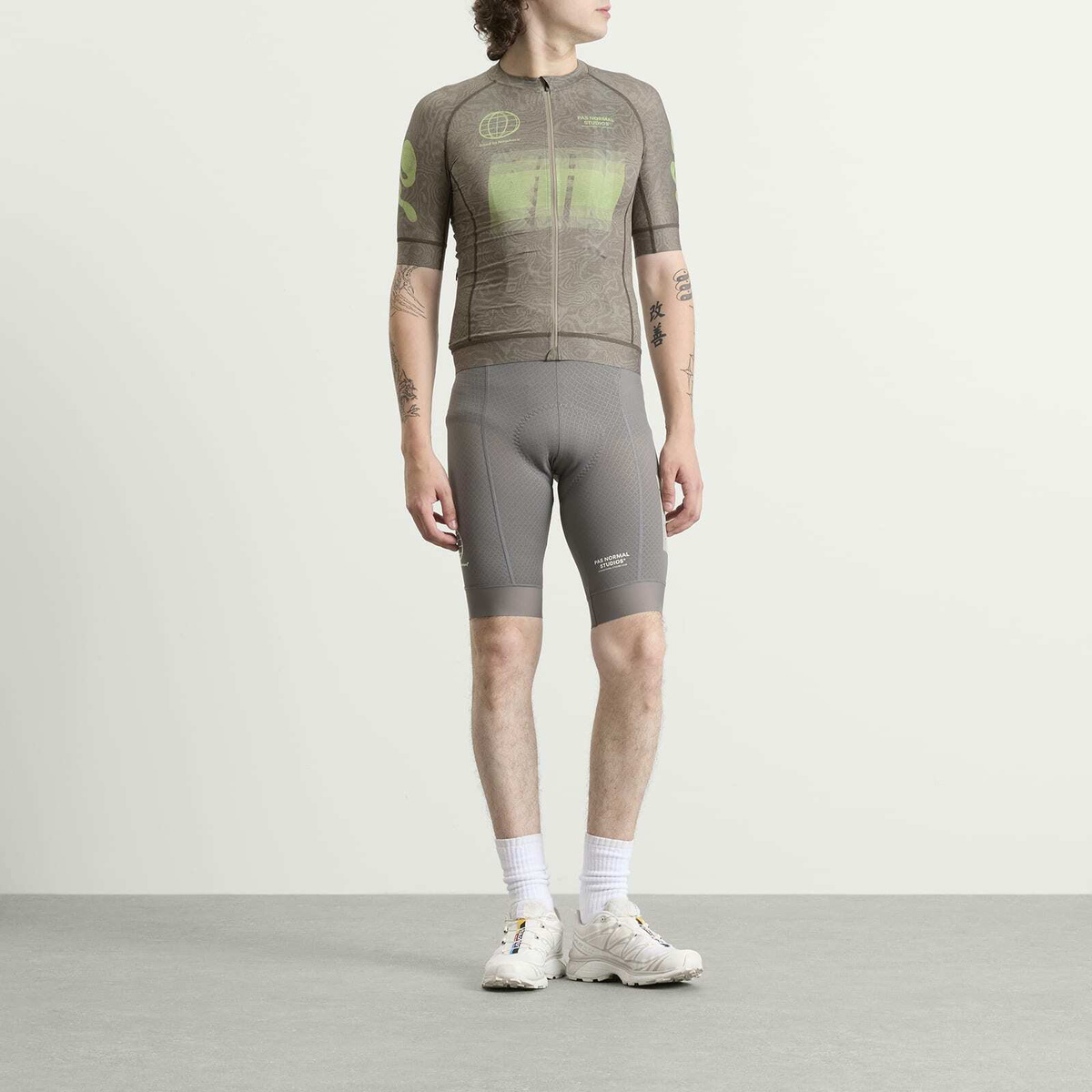 Pas Normal Studios Men's Mechanism RTN Logo Jersey in Aop Rtn Earth