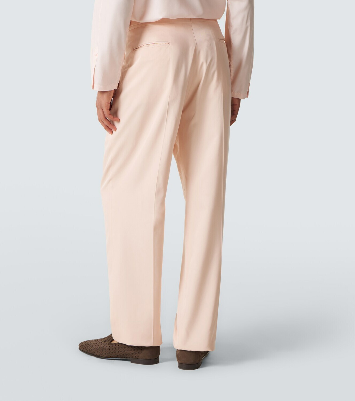 Umit Benan Johnny silk suit pants