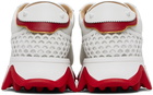 Christian Louboutin White Loubishark Sneakers