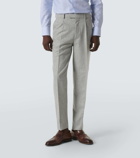 Zegna Wool straight pants