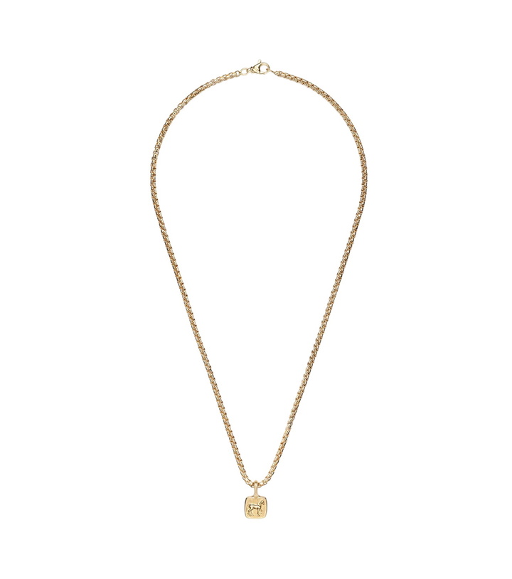 Photo: David Yurman Petrvs® Horse Box 18kt gold pendant necklace