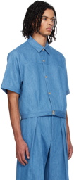 King & Tuckfield Blue 50's Denim Shirt