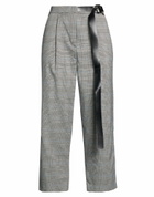 Manila Grace Womens Pants in Grey