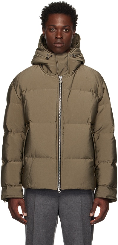 Photo: Solid Homme Khaki Cropped Down Jacket