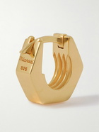 Miansai - Utility Huggie Gold Vermeil Single Hoop Earring