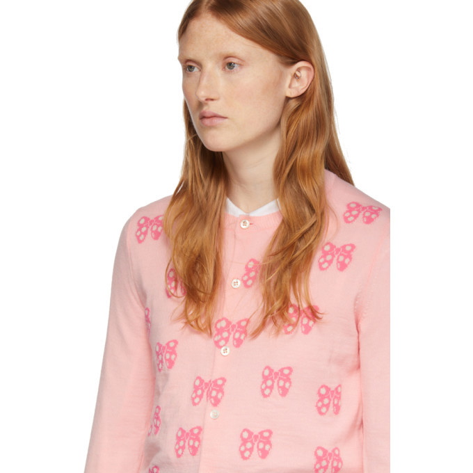 Comme des Garcons Girl Pink Disney Edition All Over Ribbons