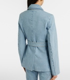 Nina Ricci Belted denim jacket