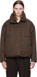 Nothing Written Brown Pooh Reversible Faux-Shearling Jacket
