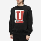 Undercover Men's U Bear Crew Sweat in Black