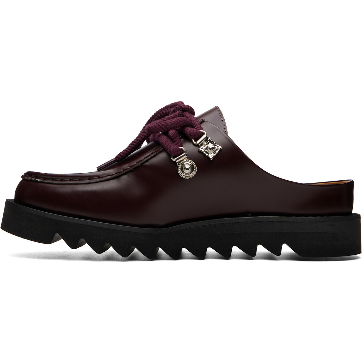 Toga Virilis Burgundy Leather Derbys