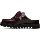 Toga Virilis Burgundy Leather Derbys