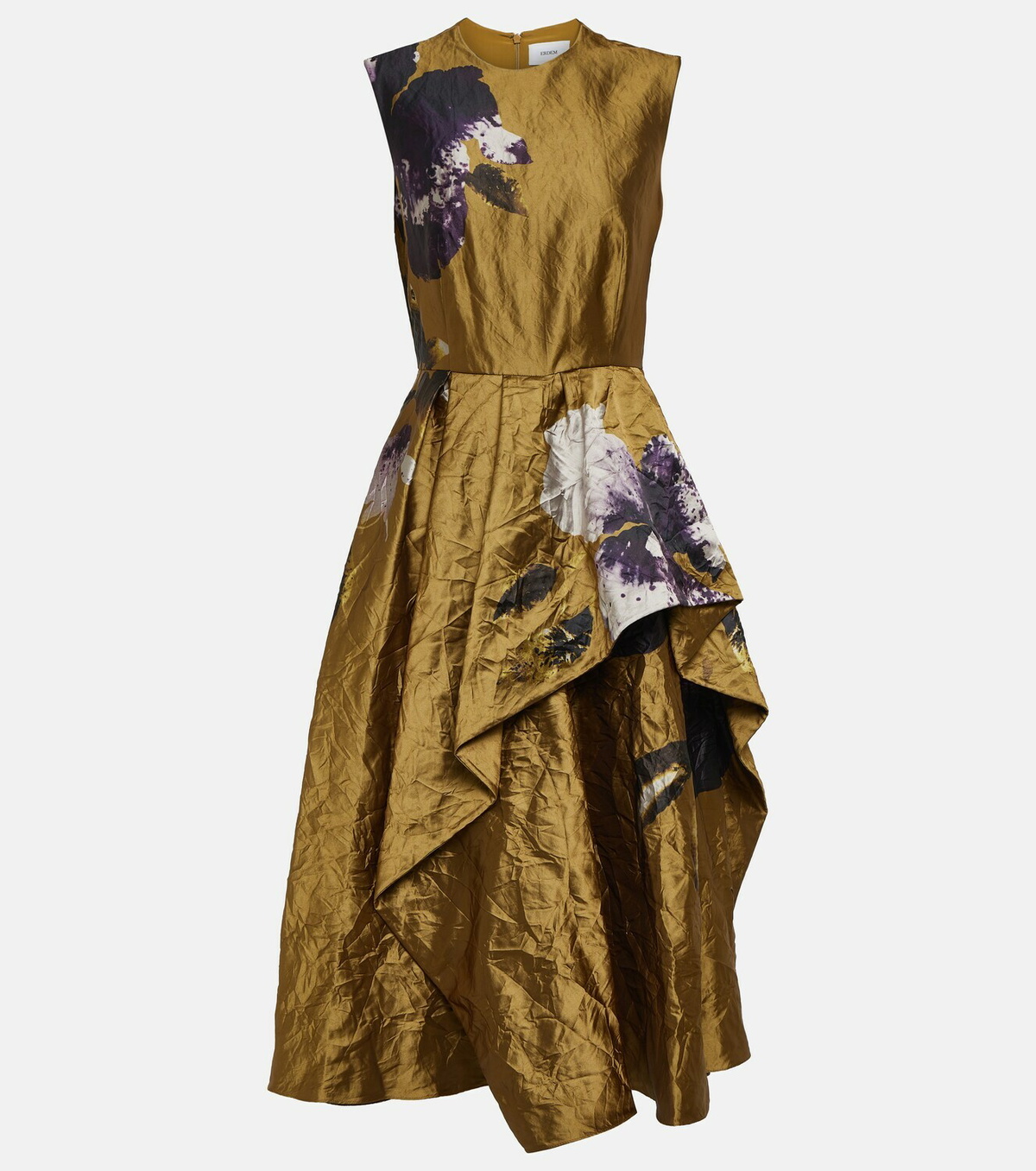 送料込/関税込■ERDEM■花柄プリントのシルクミディドレス Erdem Floral midi dress Erdem