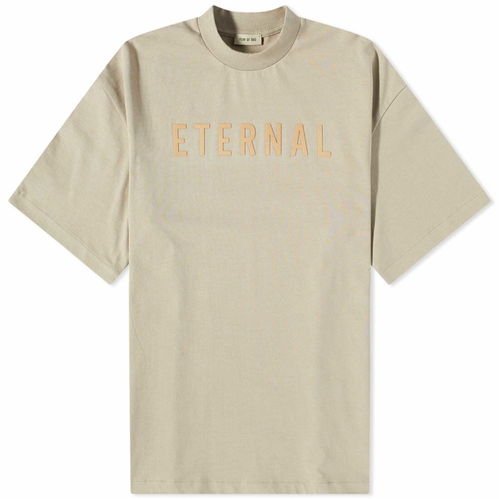 Photo: Fear Of God Men's Eternal Cotton T-Shirt in Dusty Beige