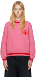 Thames MMXX. Pink Cœur De La Thames Sweater