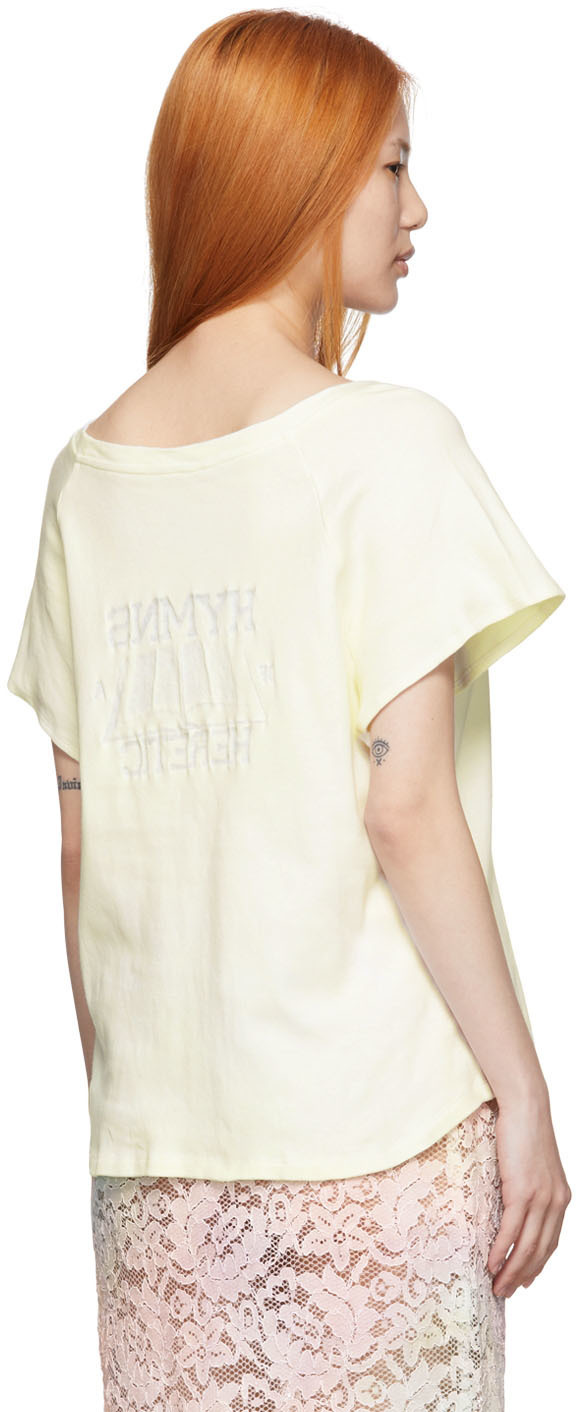 Rose Murdoch SSENSE Exclusive Off-White Reversible T-Shirt
