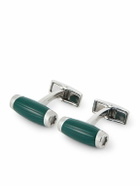 Montblanc - Starwalker Silver and Resin Cufflinks