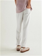 Altea - Tapered Wool and Cashmere-Blend Sweatpants - Neutrals