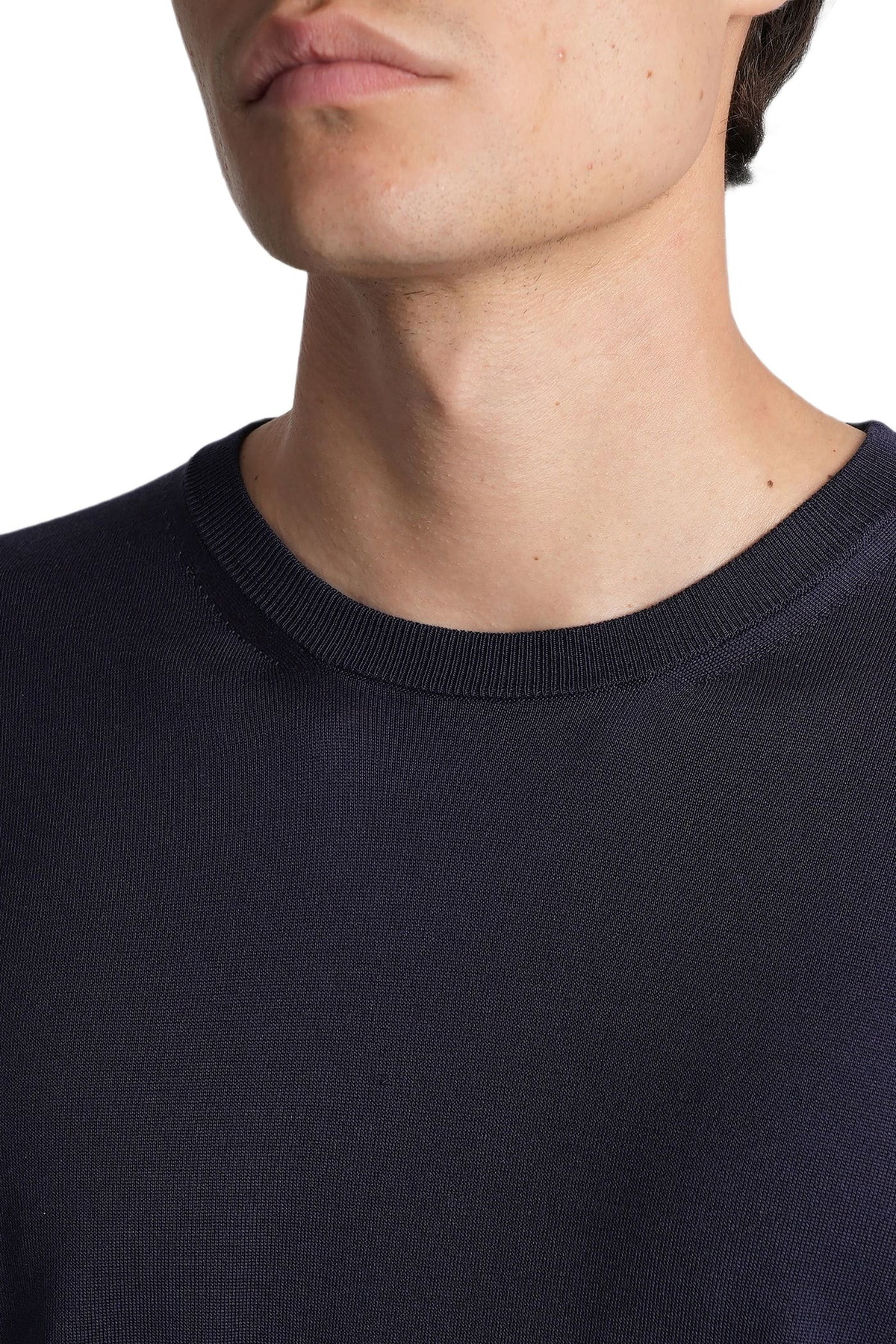 Roberto Collina Knitwear In Blue Silk