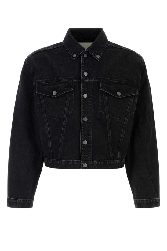 Photo: Entire Studios Black Denim Jacket