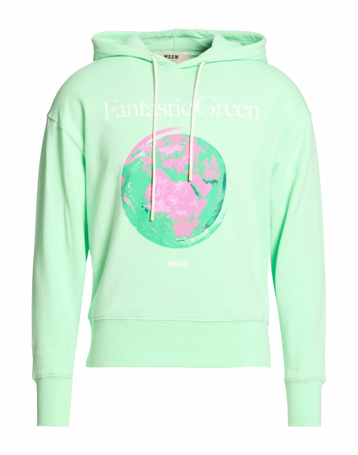 Msgm Mens Sweatshirt Light in Green