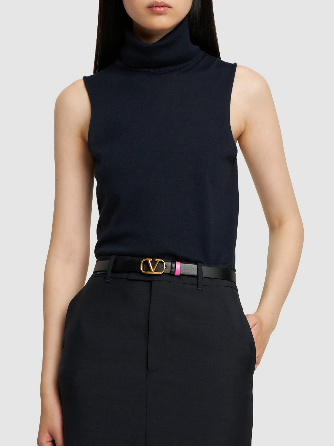 Reversible Belt Outfit Valentino Garavani Belt Womens VALENTINO