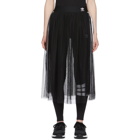 adidas Originals Black Tulle Adicolor Sleek Skirt